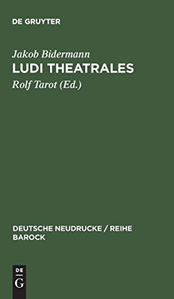 Ludi theatrales – Band I