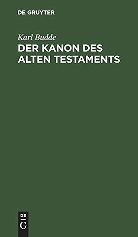 Der Kanon des Alten Testaments – Ein Abriss