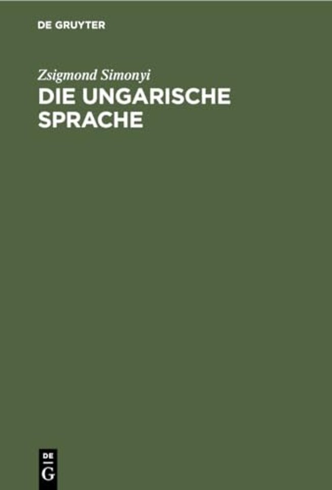 Die ungarische Sprache – Geschichte und Charakteristik