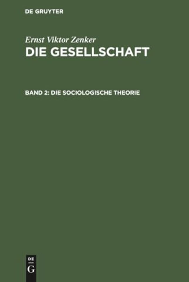Die sociologische Theorie