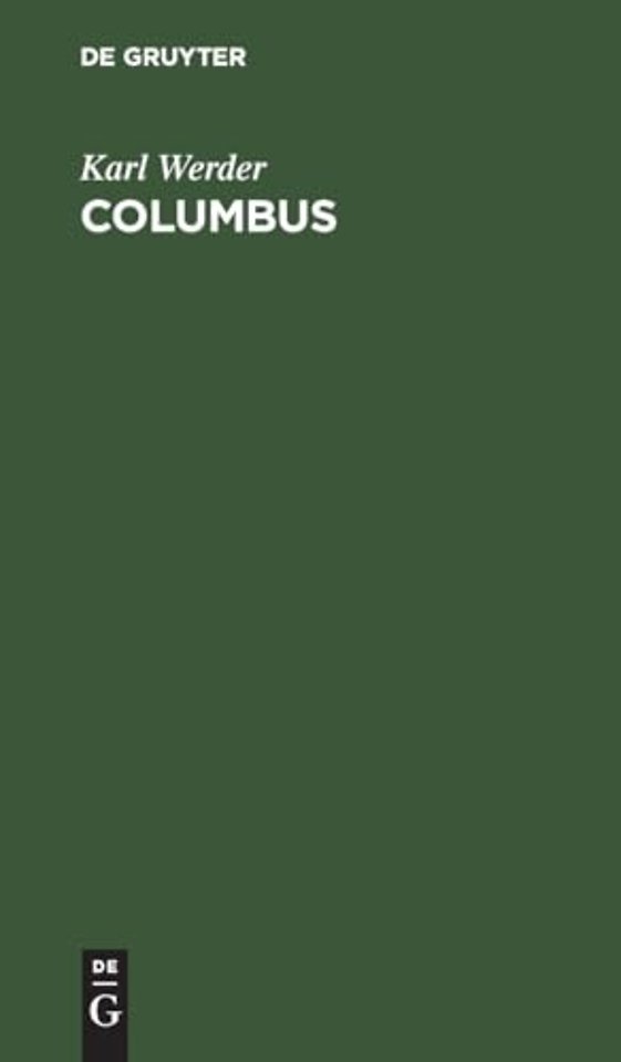 Columbus – Trauerspiel