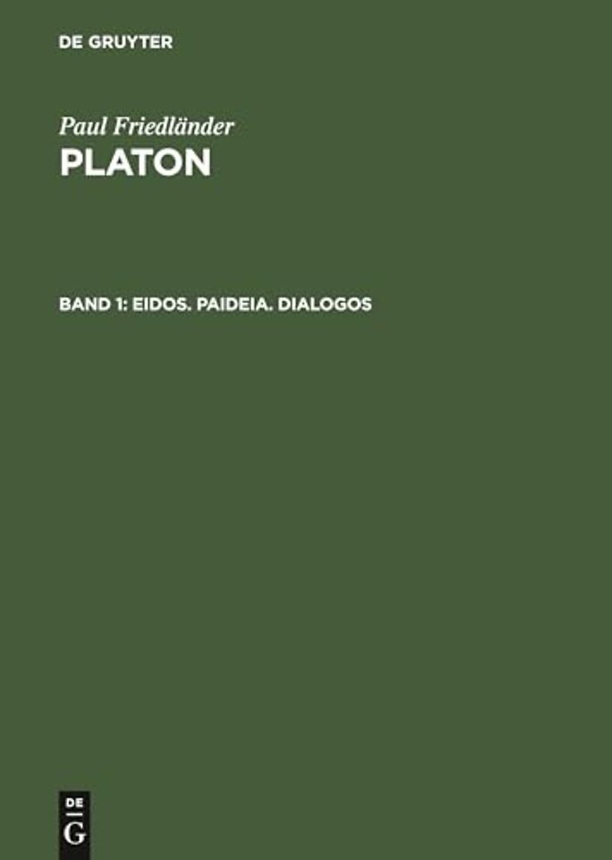 Eidos. Paideia. Dialogos