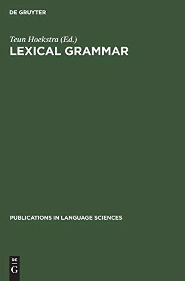 Lexical grammar