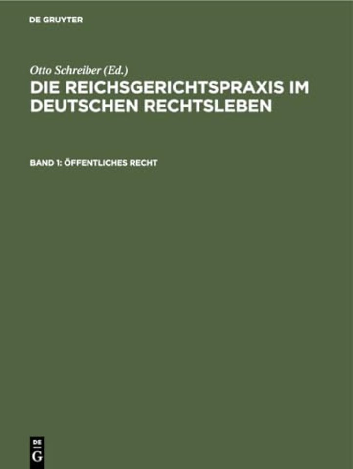Öffentliches Recht