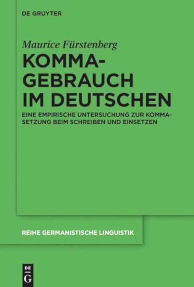 Kommagebrauch im Deutschen