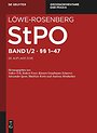 Löwe-Rosenberg StPO - Band 1/2 §§ 1-47