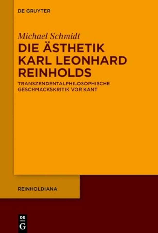 Die Asthetik Karl Leonhard Reinholds