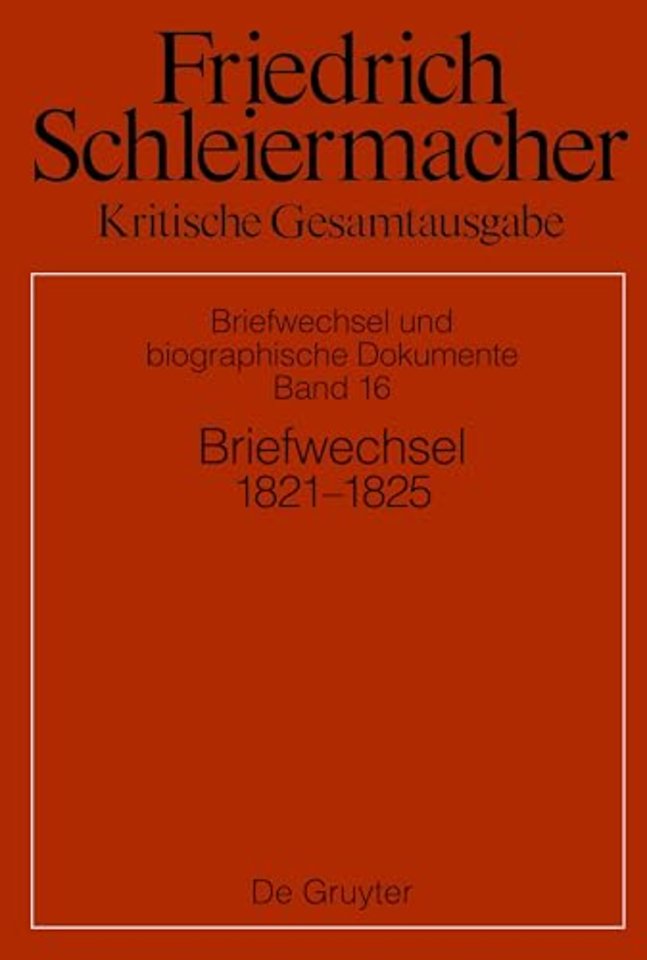 Briefwechsel 1821–1824 – Briefe 5201–5773