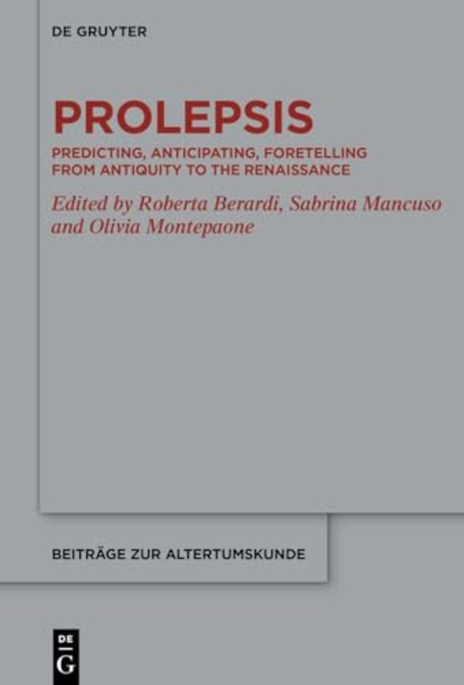 Prolepsis