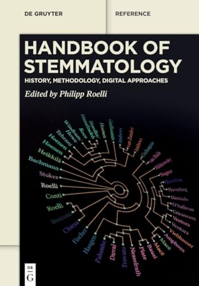 Handbook of Stemmatology – History, Methodology, Digital Approaches