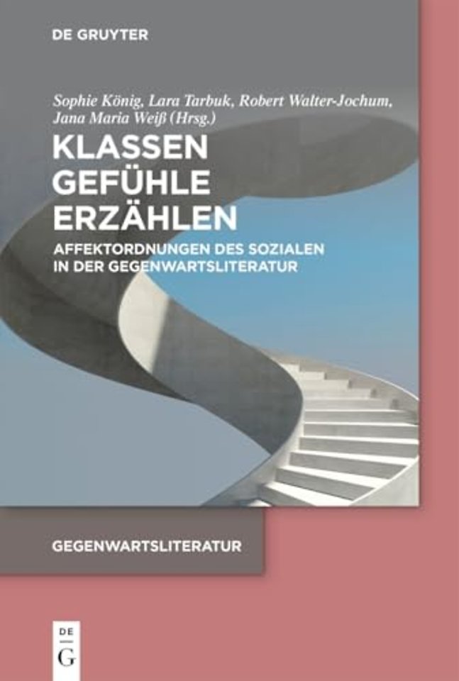 Klassen. Gefühle. Erzählen – Affektordnungen des Sozialen in der Gegenwartsliteratur