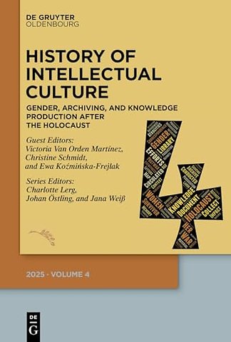 History of Intellectual Culture 4/2025
