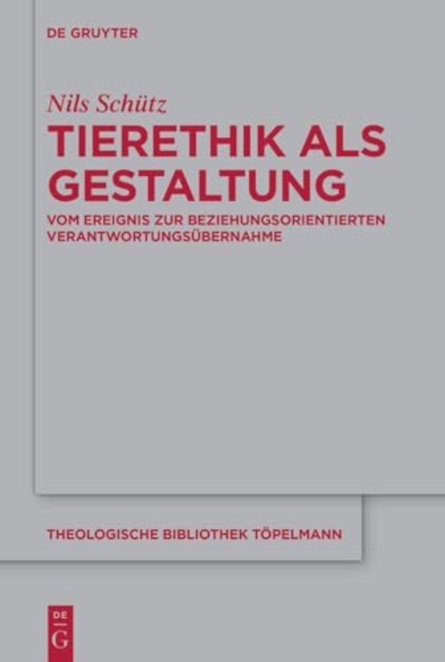 Tierethik als Gestaltung – Vom Ereignis zur beziehungsorientierten Verantwortungsübernahme