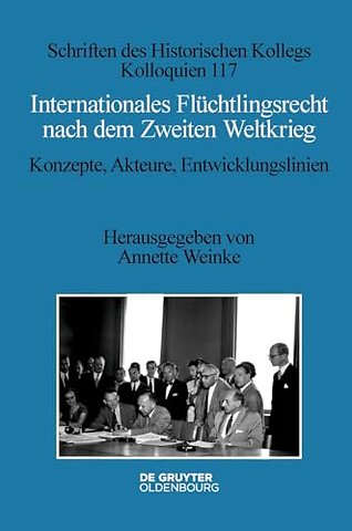 Internationales Flüchtlingsrecht nach dem Zweite – Konzepte, Akteure, Entwicklungslinien
