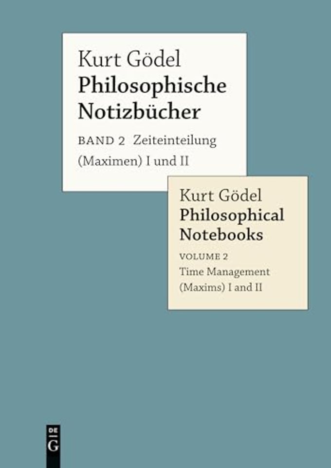 Zeiteinteilung (Maximen) I und II / Time Management (Maxims) I and II