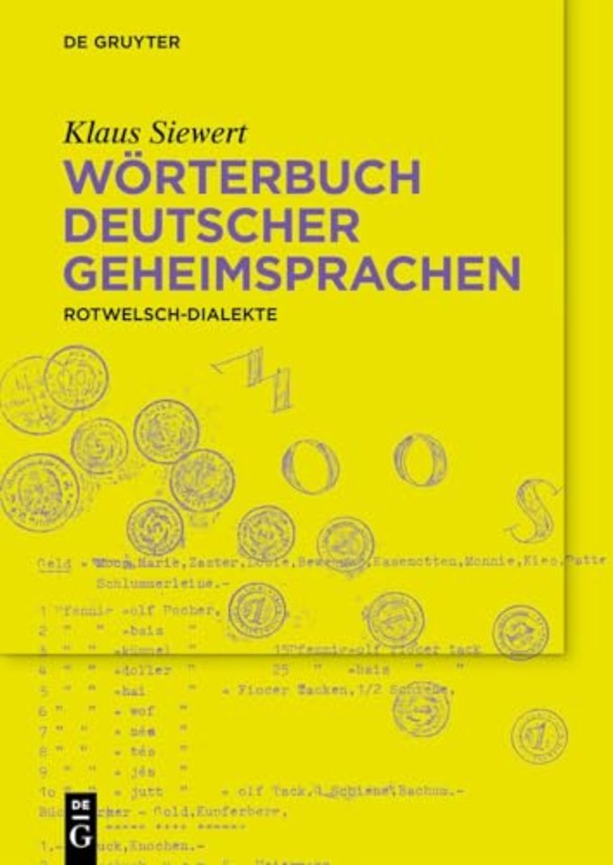 Wörterbuch deutscher Geheimsprachen – Rotwelschdialekte