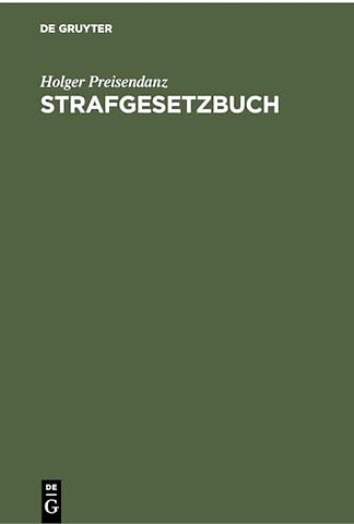 Strafgesetzbuch – Lehrkommentar mit Erläuterungen und Beispielen, ausgewählten Nebengesetzen sowie einem Anhang über Jugendstrafrecht