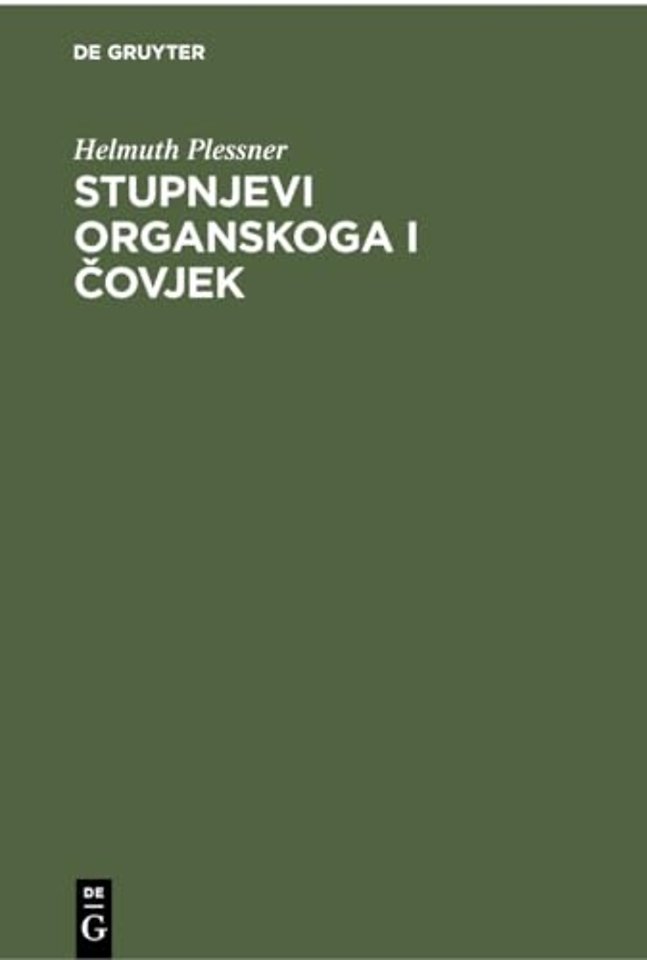 Stupnjevi Organskoga I čovjek