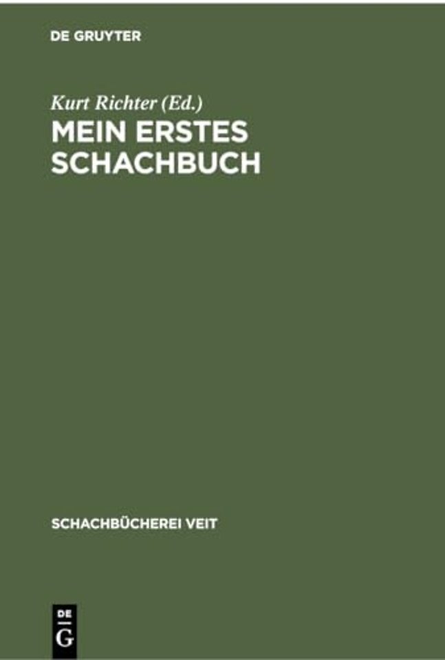 Mein erstes Schachbuch – Ein Ratgeber für Anfänger