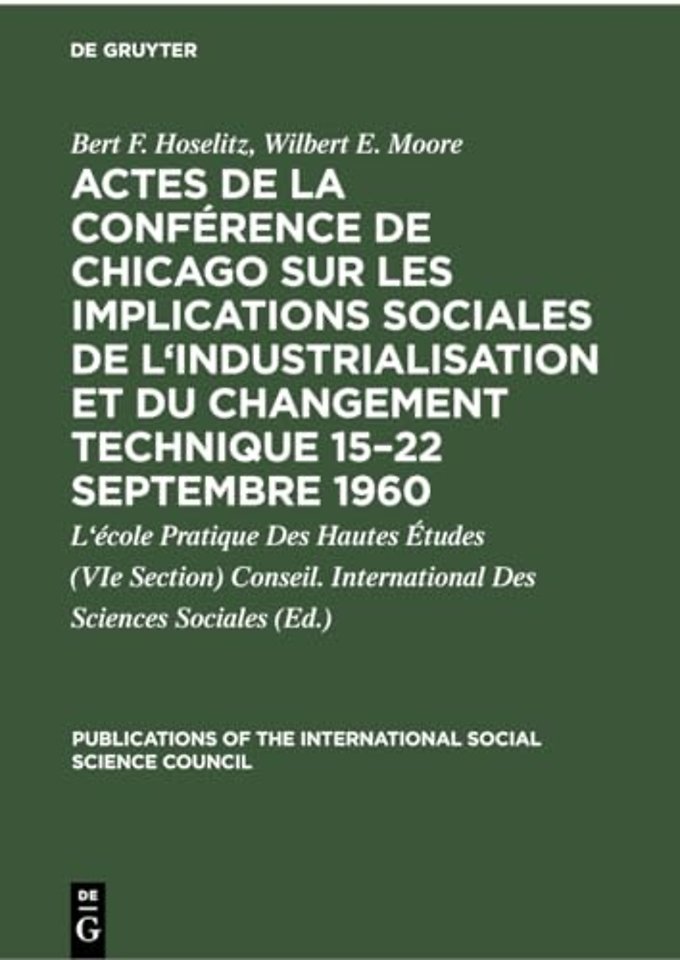 Actes de la conférence de Chicago sur les implic – Symposium