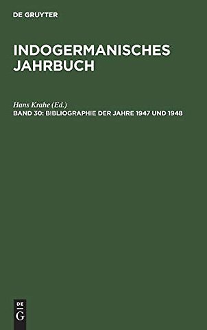 Bibliographie der Jahre 1947 und 1948