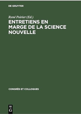 Entretiens en marge de La science nouvelle