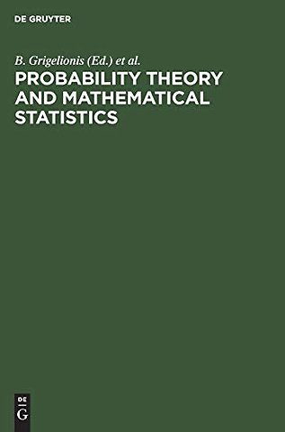 Probability Theory and Mathematical Statistics – Proceedings of the Seventh Vilnius Conference, Vilnius, Lithuania, 12–18 August, 1998