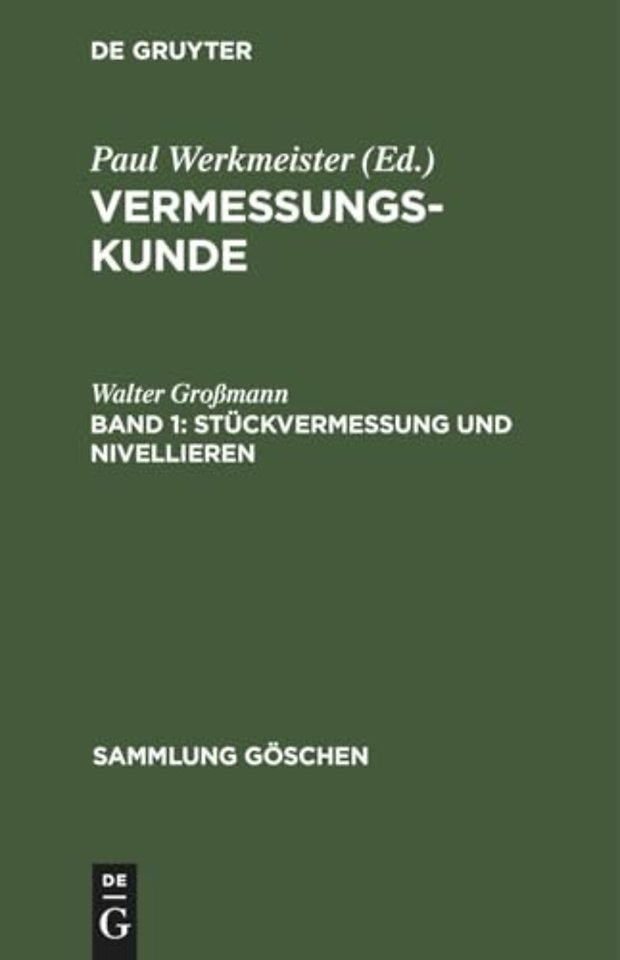 Stückvermessung und Nivellieren