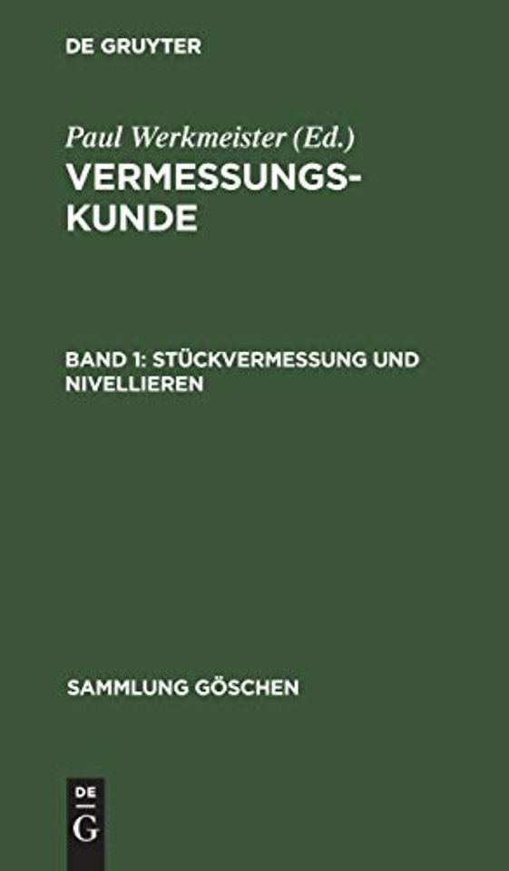 Stückvermessung und Nivellieren