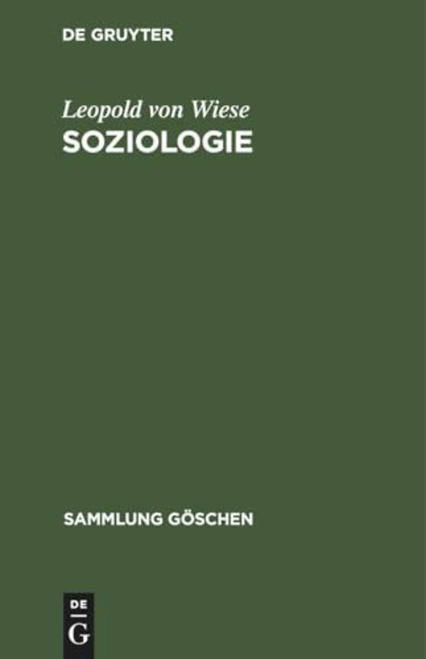 Soziologie – Geschichte und Hauptprobleme