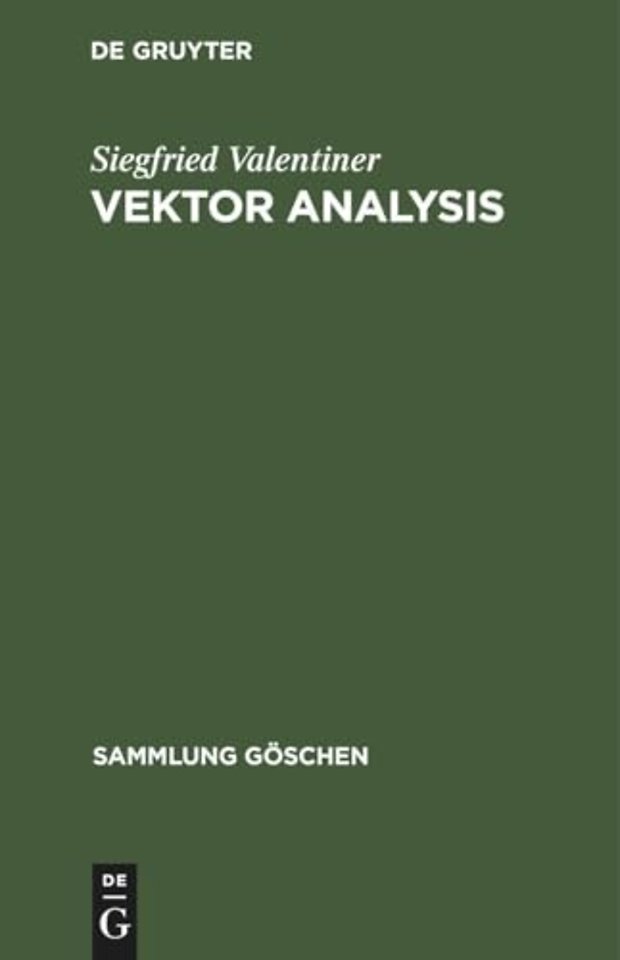 Vektor analysis