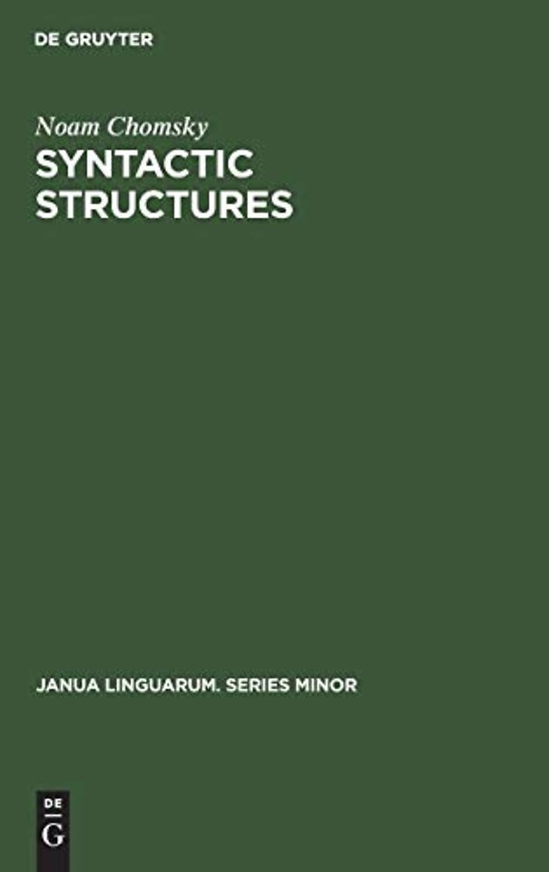 Syntactic Structures