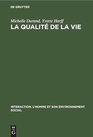 La qualité de la vie – Mouvement écologique – Mouvement ouvrier