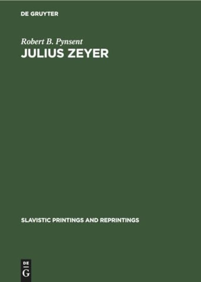Julius Zeyer – The Path to Decadence