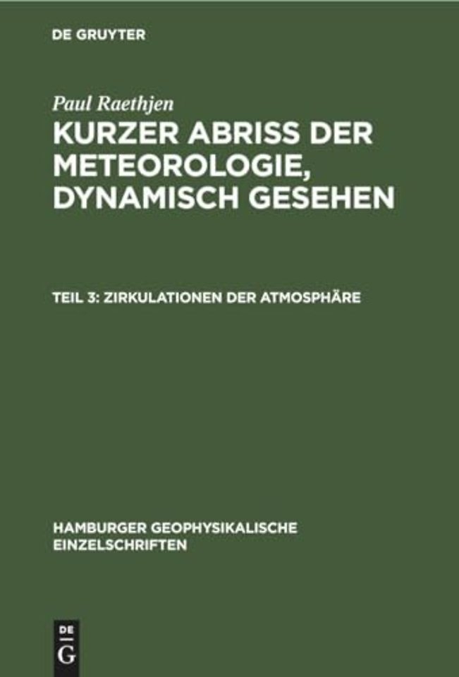 Zirkulationen der Atmosphäre