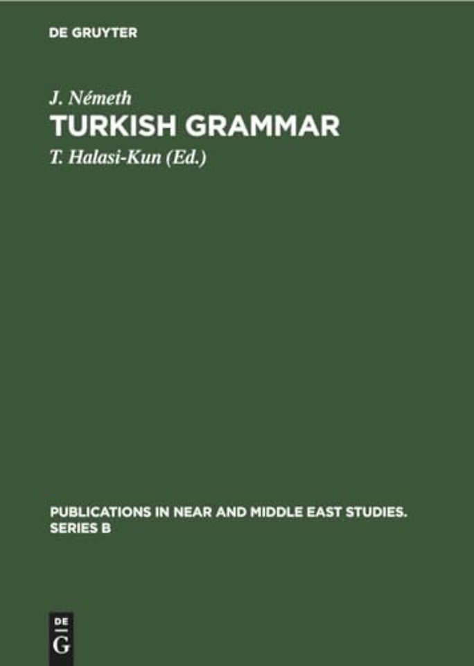 Turkish Grammar