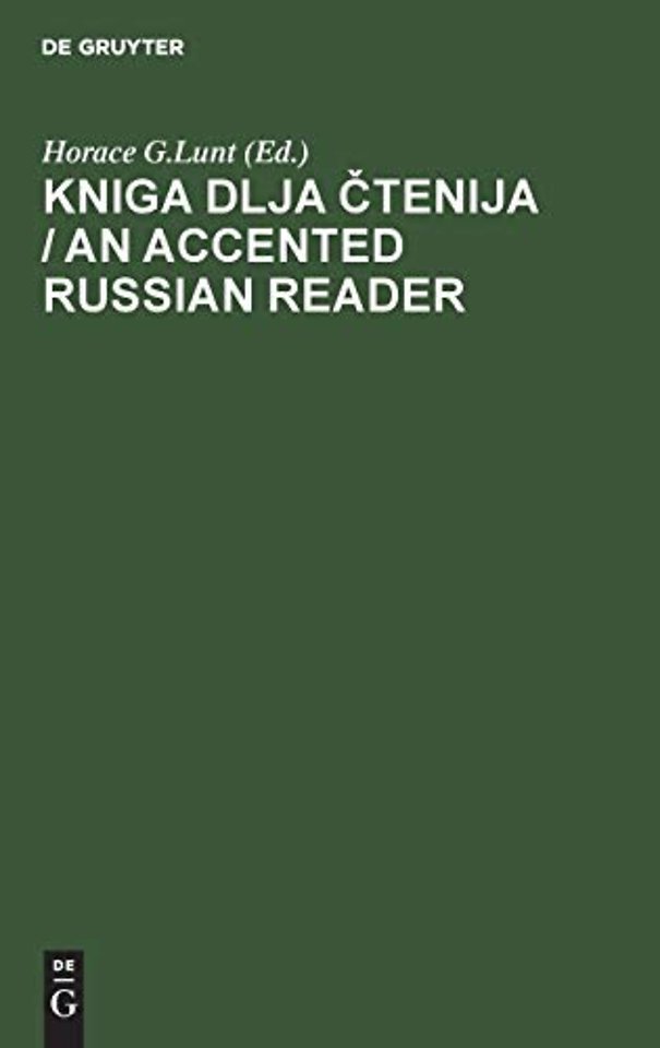 Kniga dlja čtenija / An Accented Russian Reader