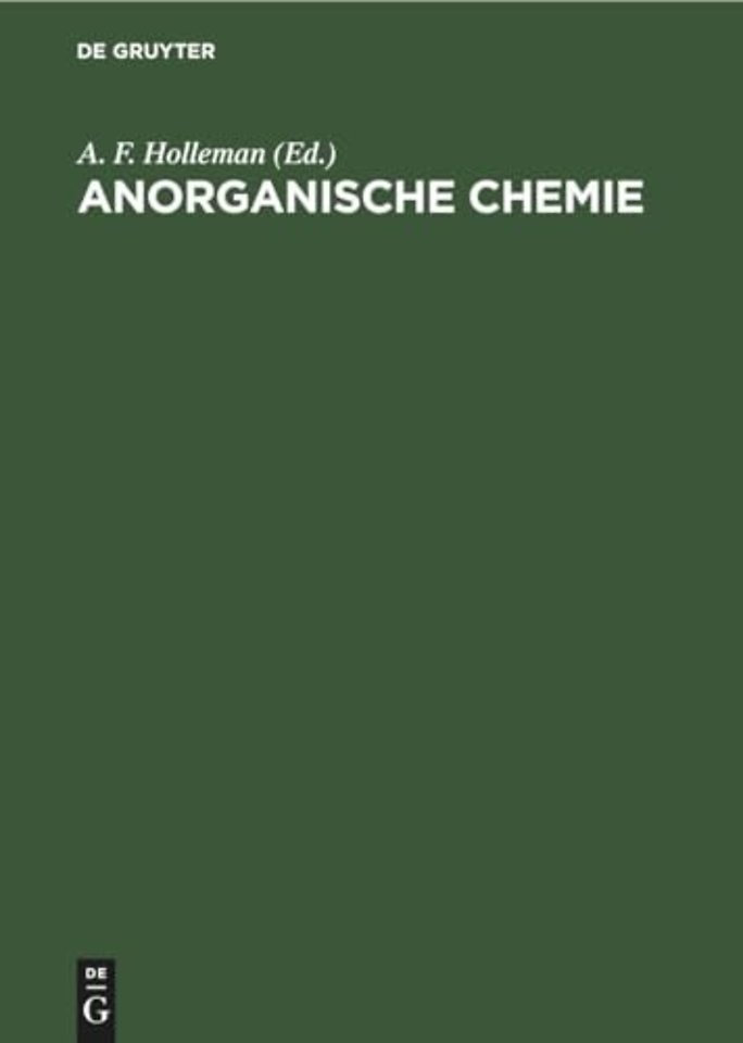 Anorganische Chemie