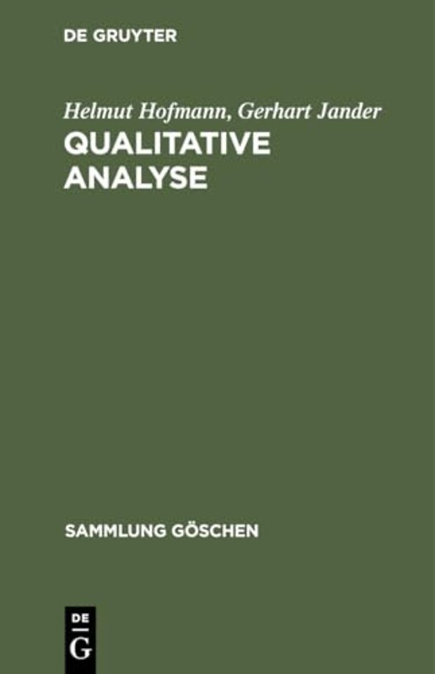 Qualitative Analyse