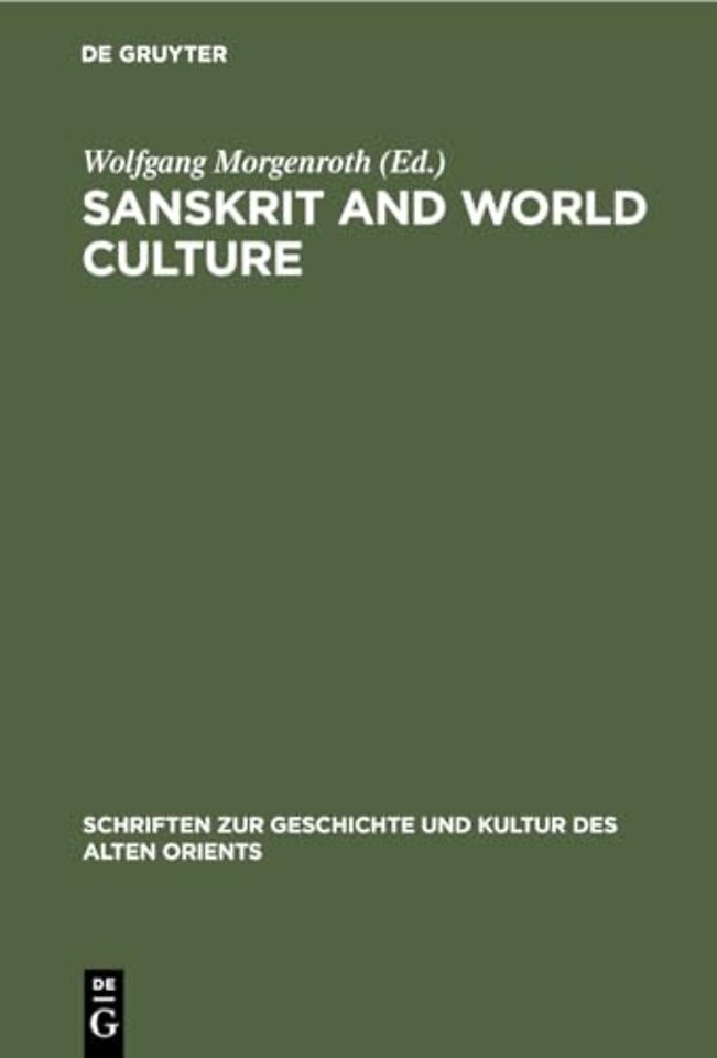 Sanskrit and World Culture