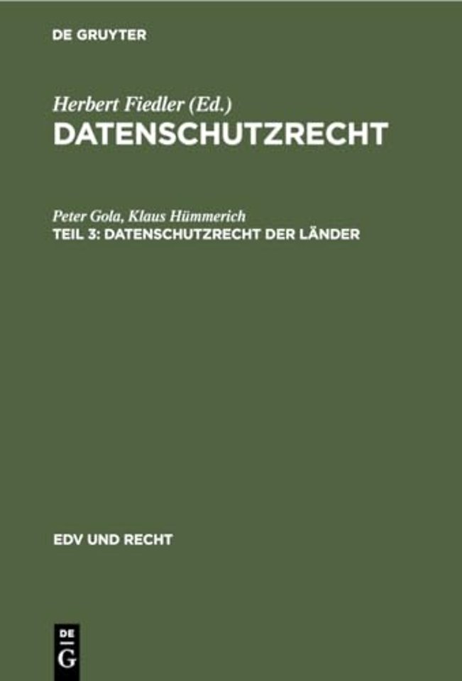Datenschutzrecht Der Lander