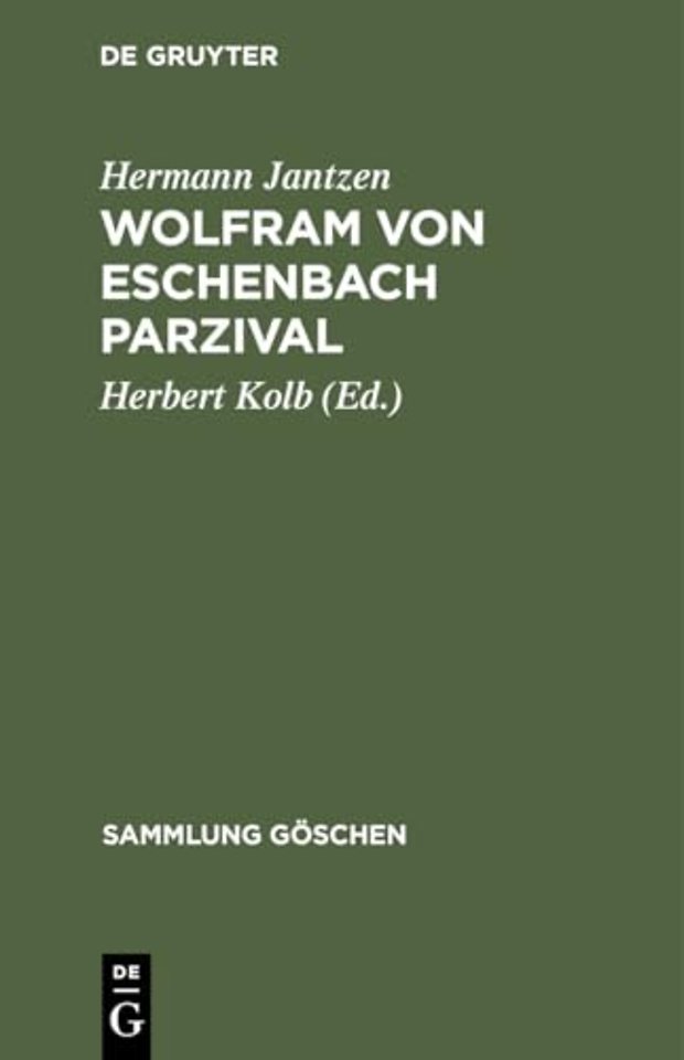 Wolfram Von Eschenbach Parzival