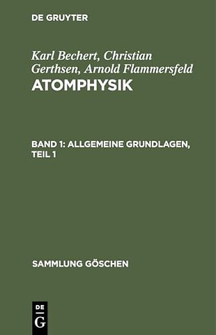 Allgemeine Grundlagen, Teil 1