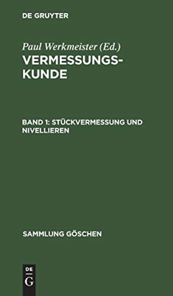 Stückvermessung und Nivellieren