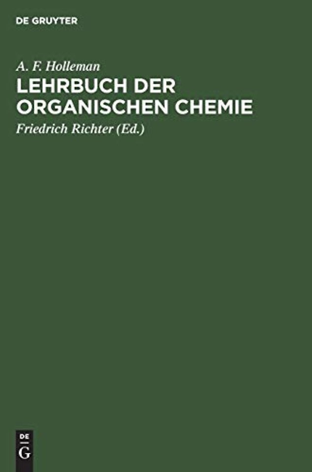 Lehrbuch der Organischen Chemie