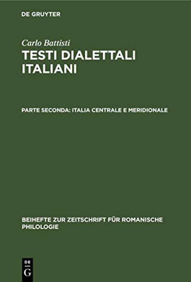 Italia centrale e meridionale