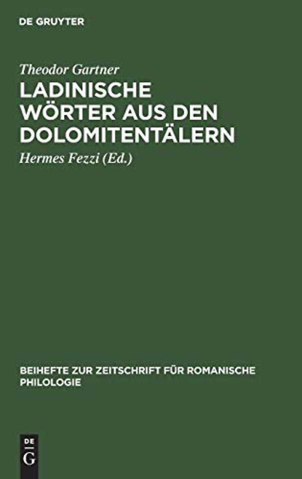 Ladinische Wörter aus den Dolomitentälern