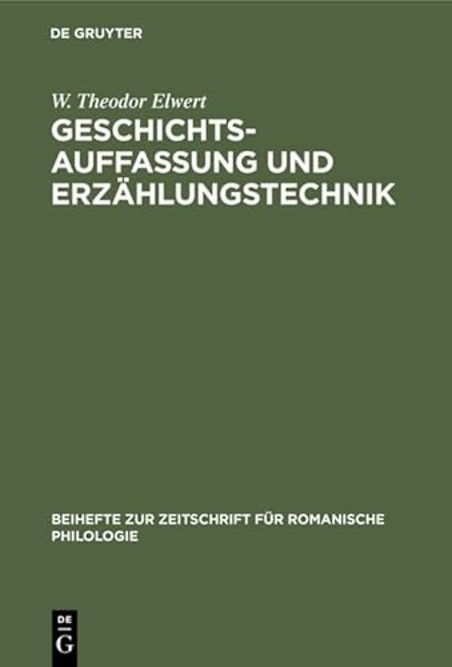 Geschichtsauffassung und Erzählungstechnik – In den historischen Romanen F. D. Guerrazzis