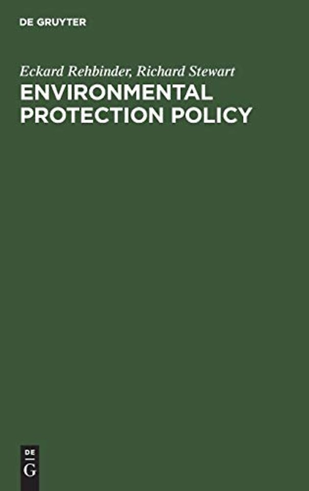 Environmental Protection Policy – Legal Integration in the United States and the European Community