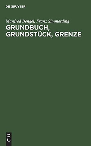 Grundbuch, Grundstuck, Grenze